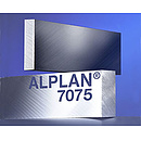 ALPLAN 7075 T651 Walzplatte beidseitig plangefräst, beidseitig mit Schutzfolie